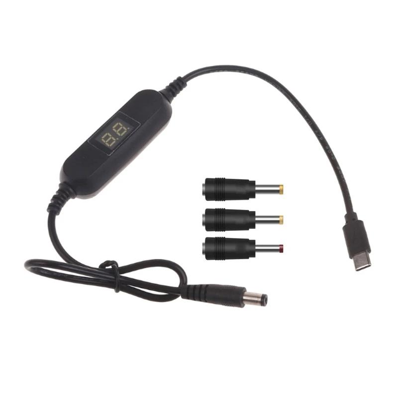 USB C 5V   1.2V-12V 2.5mm/3.5mm/4.0mm/5.5mm    w/ 3 Ŀ T21A